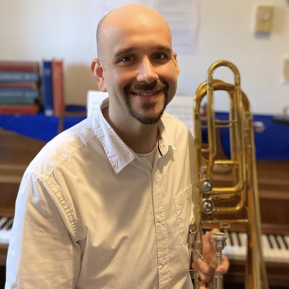 Trombone Lessons at the New Jersey School of Music in Medford NJ with Tim Rosie